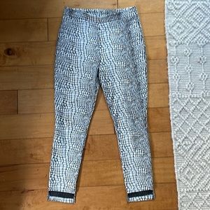 *EUC* Monki Croc Print Black & White Pants
